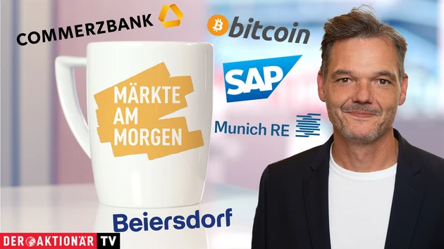 Märkte am Morgen: DAX nach Rekordhoch ‑ gibt's heute die Zugabe? Bitcoin, MunichRe, SAP, Beiersdorf, Merck, Hensoldt, Air Liquide, Banco Santander, Commerzbank im Fokus 