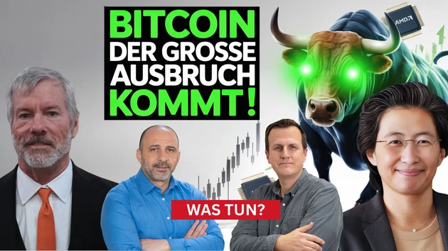 Top Monat April ‑ weiter kaufen? Nvidia, AMD, Bitcoin, Strategy, Brent‑Öl im Check