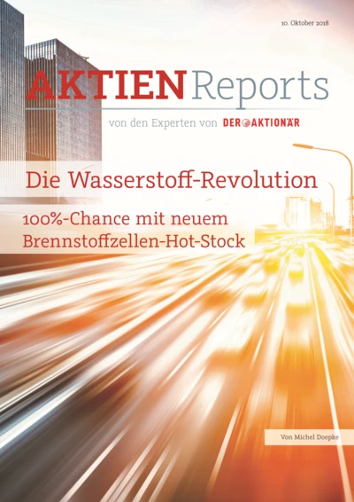 Die Wasserstoff-Revolution – 100%-Chance mit neuem Brennstoffzellen-Hot-Stock“