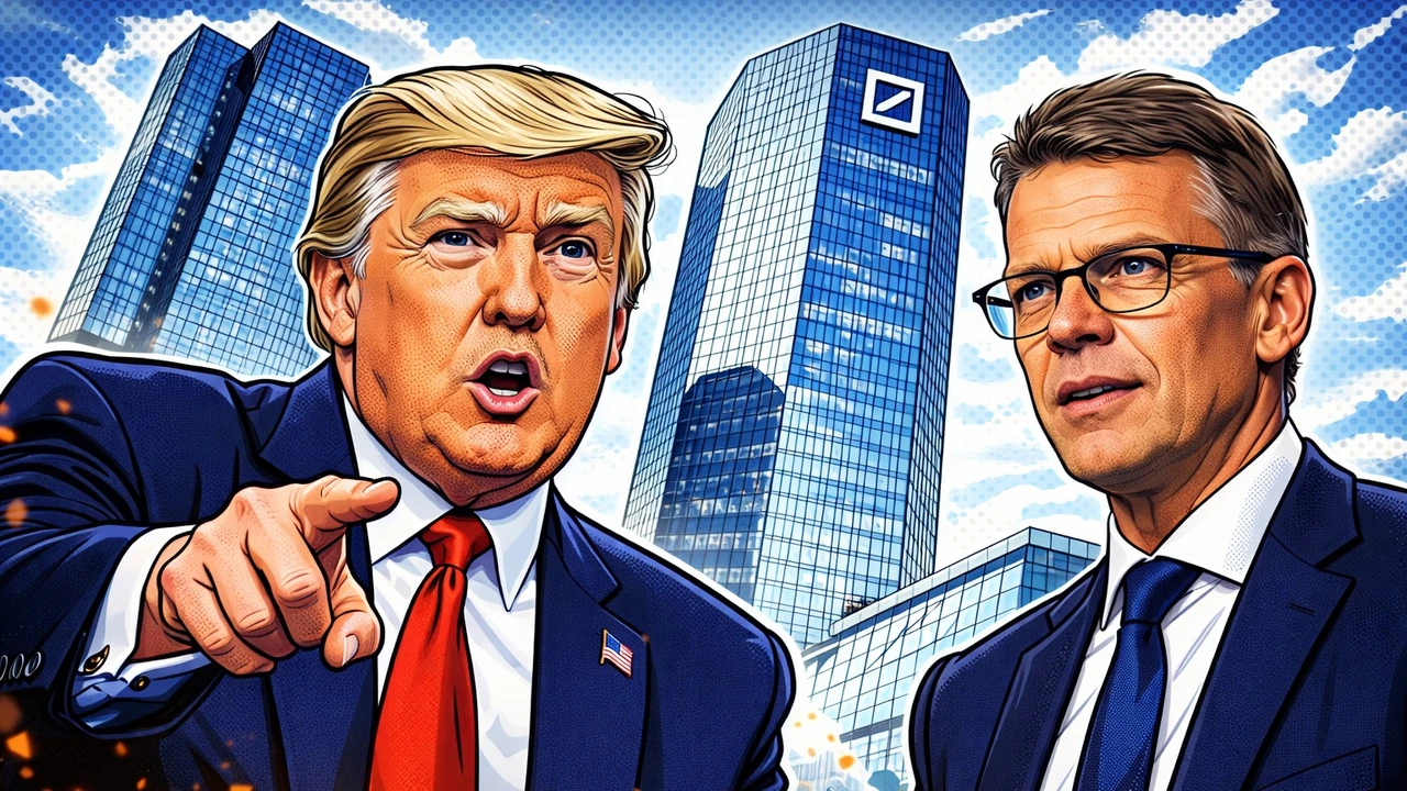 Deutsche Bank: Clinch mit Trump – Sewing greift ein