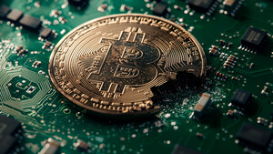 Bitcoin: Beherrscht die KI bald die Blockchain?  / Foto: Midjourney/BMAG_KI