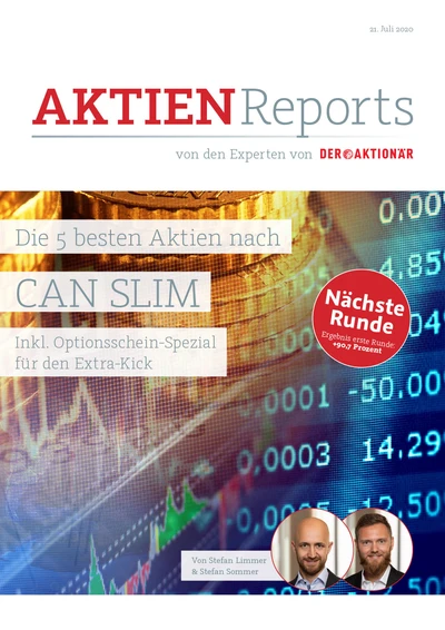 Die 5 besten Aktien nach CAN SLIM (inkl. Optionsschein-Spezial) – Second Edition