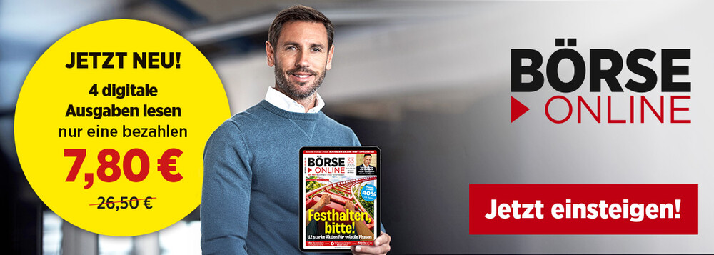BÖRSE ONLINE Monatsabo zum Aktionspreis