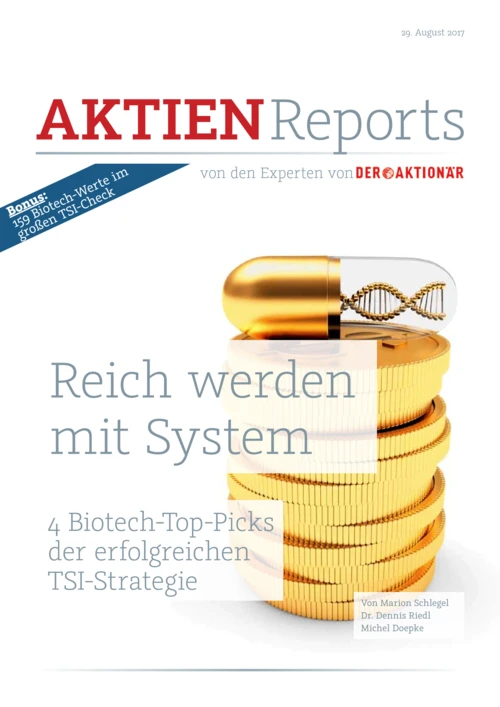 Reich werden mit System: 4 Biotech-Top-Picks der erfolgreichen TSI-Strategie