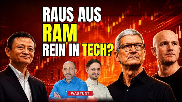 Mag7 ‑ Starker Handelstag! SanDisk, Micron, Apple, Alibaba, Coinbase im Check