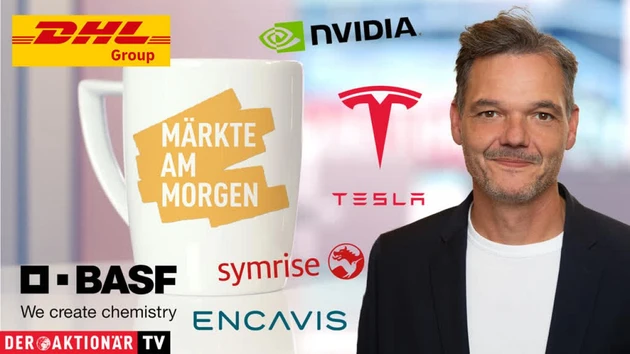 Märkte am Morgen: DAX schwächer erwartet ‑ Gold, Tesla, Apple, Nvidia, DHL Group, BASF, Symrise, Encavis