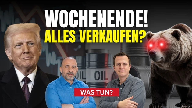 Nerven liegen blank! Nasdaq 100, Brent‑Öl, Gold, Bitcoin