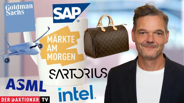 Märkte am Morgen: DAX leicht im Plus erwartet ‑ Morgan Stanley, Goldman Sachs, Intel, ASML, Airbus, SAP, Sartorius, LVMH
