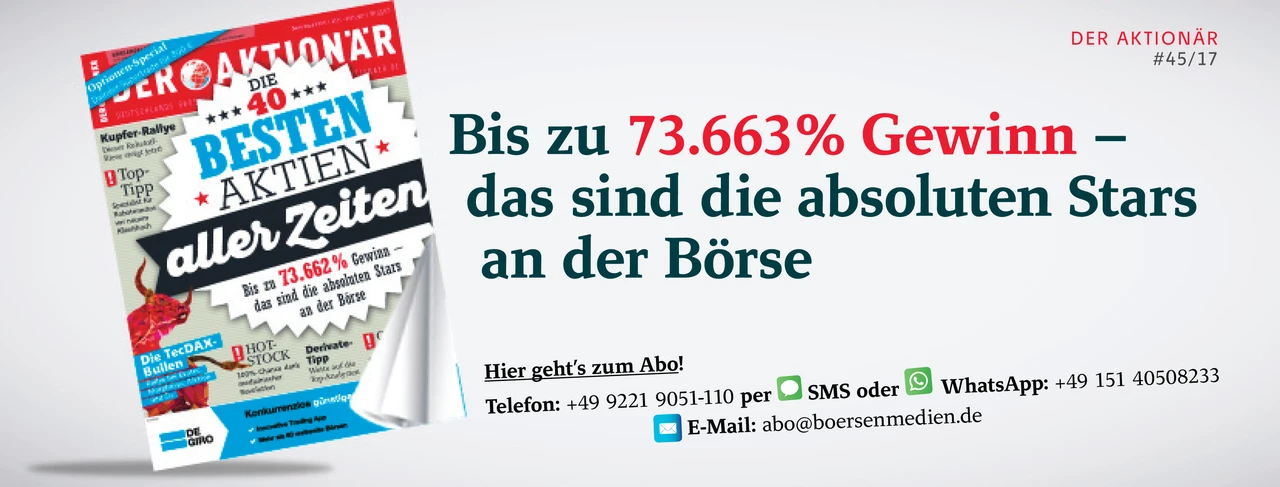 NEUE AUSGABE: Die besten Aktien aller Zeiten