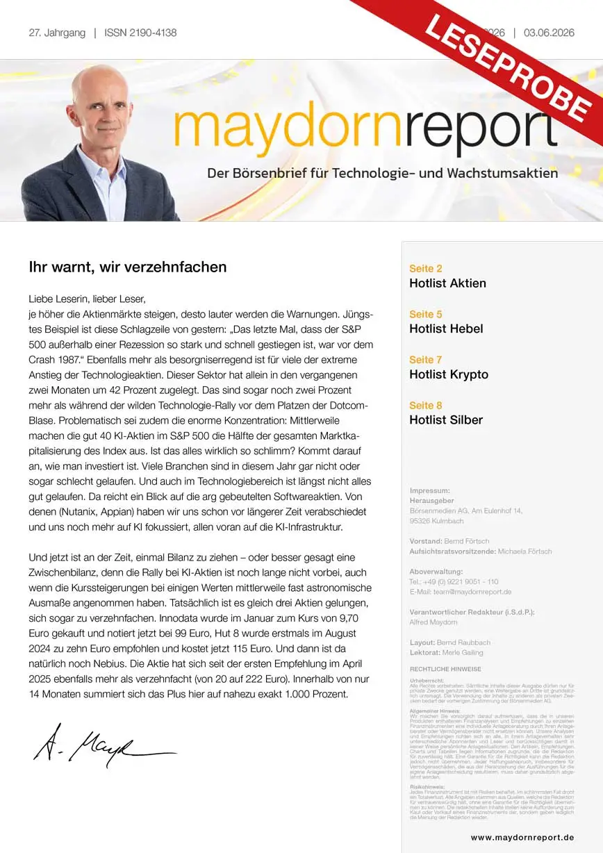 maydornreport Leseprobe
