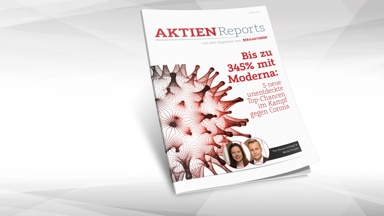 Bis zu 345% mit Moderna: 5 neue unentdeckte Top-Chancen im Kampf gegen Corona
