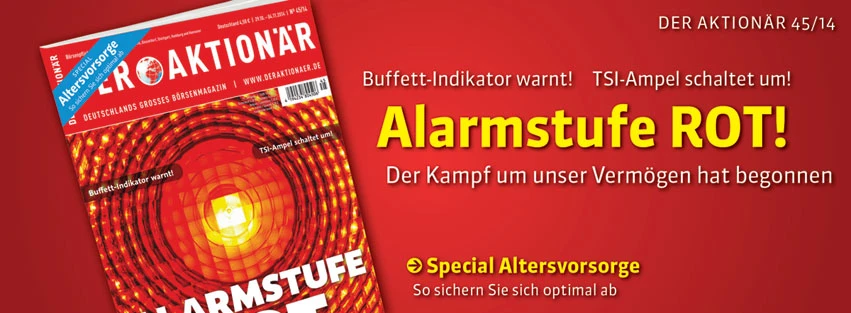 Alarmstufe Rot! Der Kampf um unser Vermögen hat begonnen +++ Außerdem: Solar-Aktien: Einstiegschance nach Korrektur? + Die Renten-Lüge