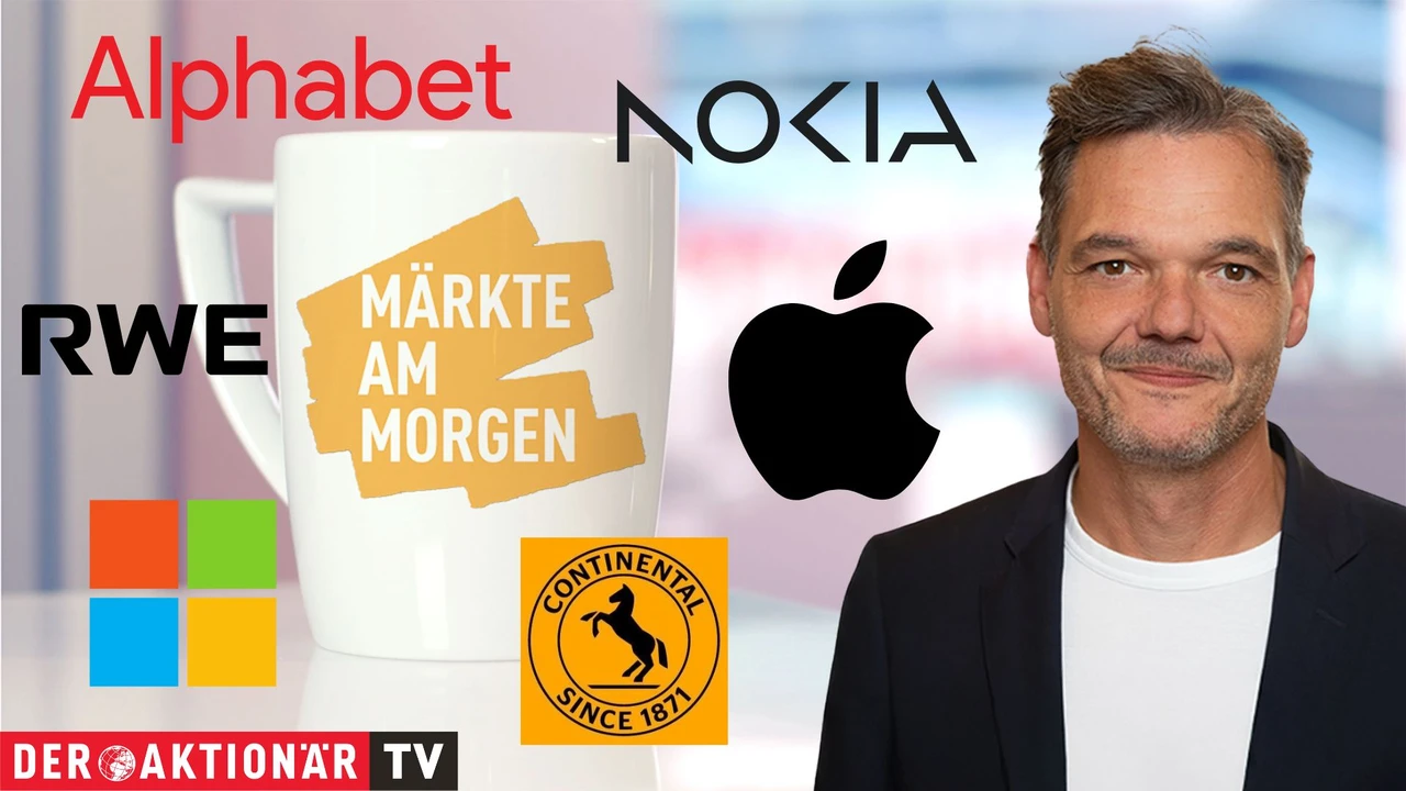 Märkte am Morgen: DAX vor Tech-Zahlen, Fed-Entscheid zurückhaltend; Nvidia, Apple, Microsoft, Continental, RWE, Nokia im Fokus