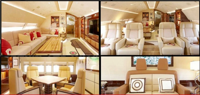 Luxus-Boeing: Innenansichten des "fliegenden Palasts" aus Katar