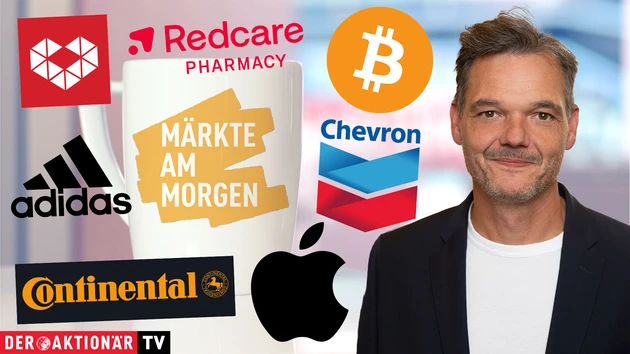 Märkte am Morgen: DAX startet behauptet; Öl, Chevron, 3M, Apple, PDD Holdings, Redcare Pharmacy, Continental, Adidas im Fokus