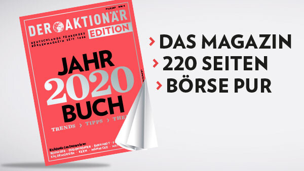 DER AKTIONÄR startet EDITION: Erste Ausgabe erscheint als „Jahrbuch 2020“