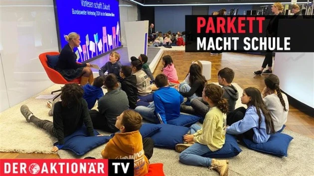 Finanzwissen von Klein auf ‑ Lesestunde auf dem Parkett