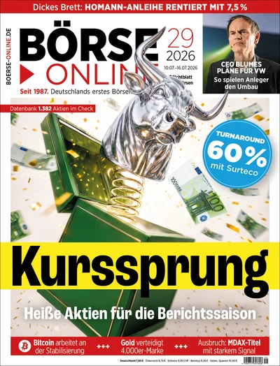 Die aktuelle Ausgabe von Börse Online: BÖRSE ONLINE 29/26