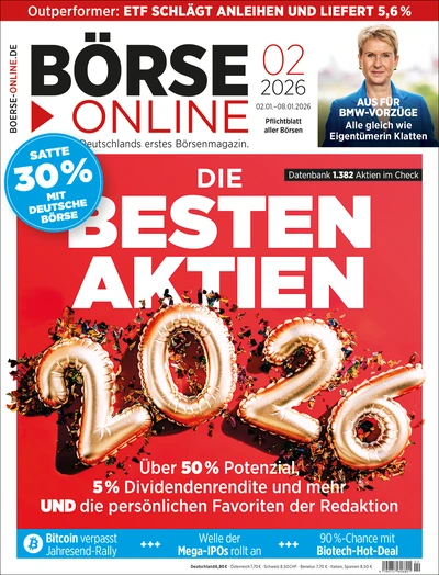 Die aktuelle Ausgabe von Börse Online: BÖRSE ONLINE 02/26
