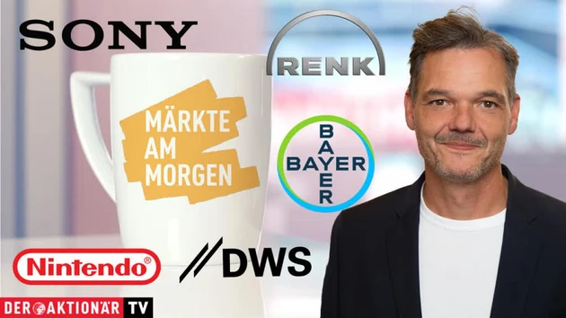 Märkte am Morgen: DAX leicht schwächer erwartet ‑ Sony, Nintendo, Bayer, DWS Group, Sartorius, Rheinmetall, Hensoldt, Renk