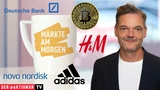 DAX: DAX rutscht unter 16.800 Punkte; Gold, Alphabet, Adidas, Deutsche Bank, BASF, Novo Nordisk, Hennes & Mauritz, Zalando im Fokus