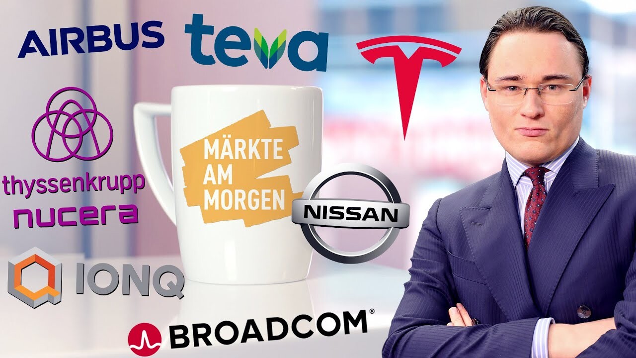 Märkte am Morgen: Tag der Entscheidung; Nissan, Airbus, Thyssenkrupp Nucera, Tesla, Broadcom, Teva Pharmaceuticals, IonQ