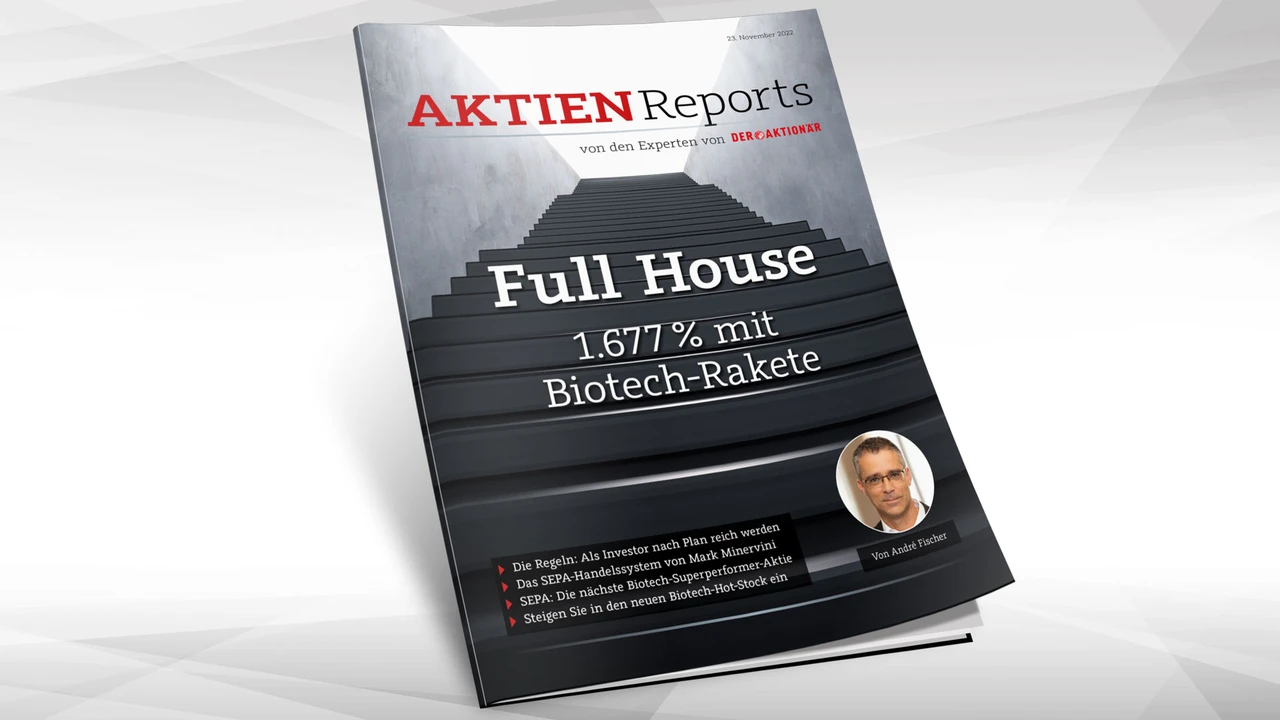 Full House: 1.677 % mit Biotech-Rakete
