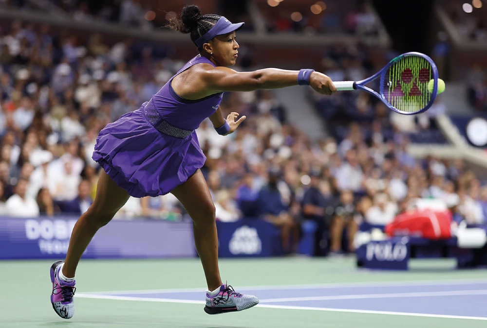 Naomi Osaka im Halbfinale der US Open 2025