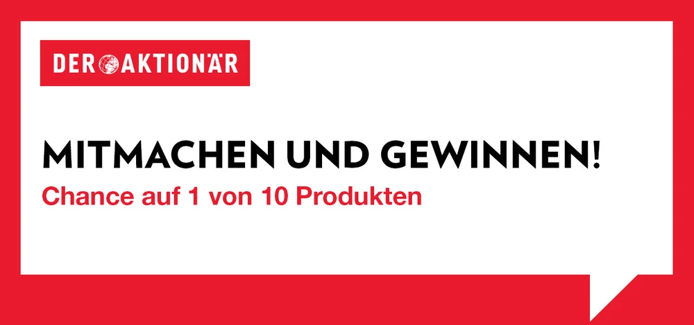 Gewinnspiel DER AKTIONÄR, 1 von 10 Prudukten, Depot, Plus