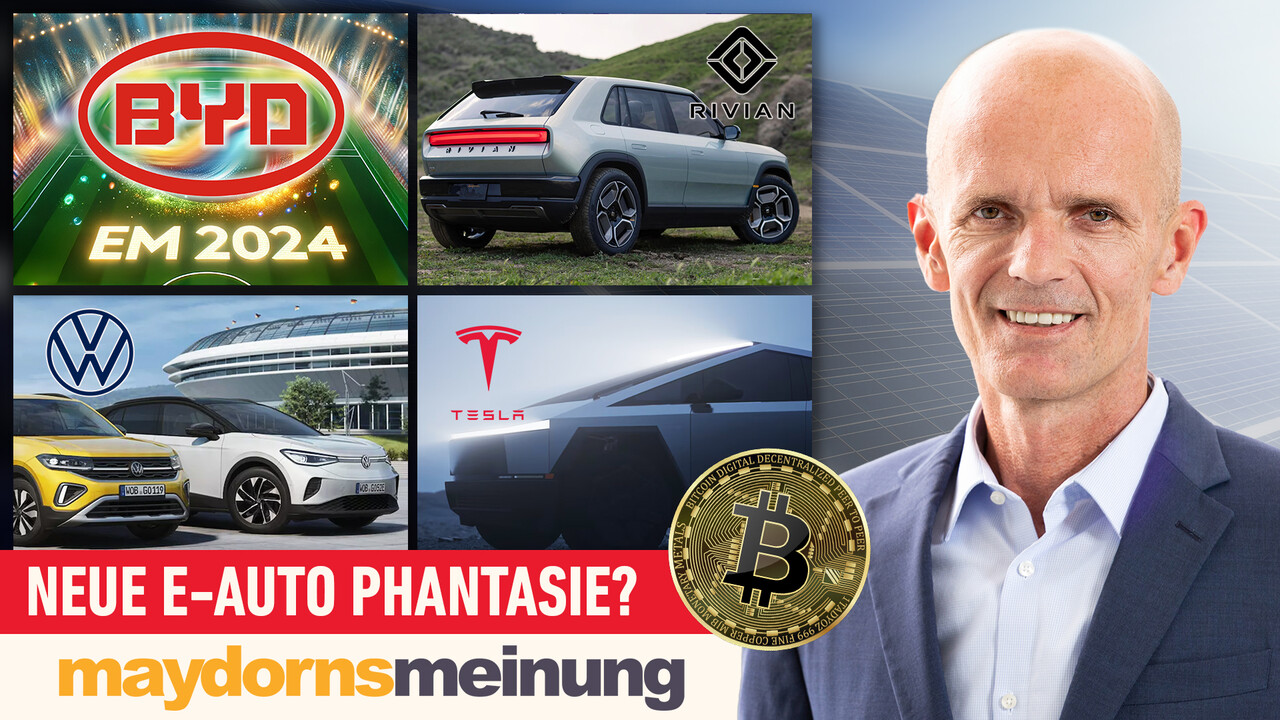 maydornsmeinung: Rivian, VW, Xpeng, Polestar, BYD, Tesla, SMA Solar, SolarEdge, JinkoSolar