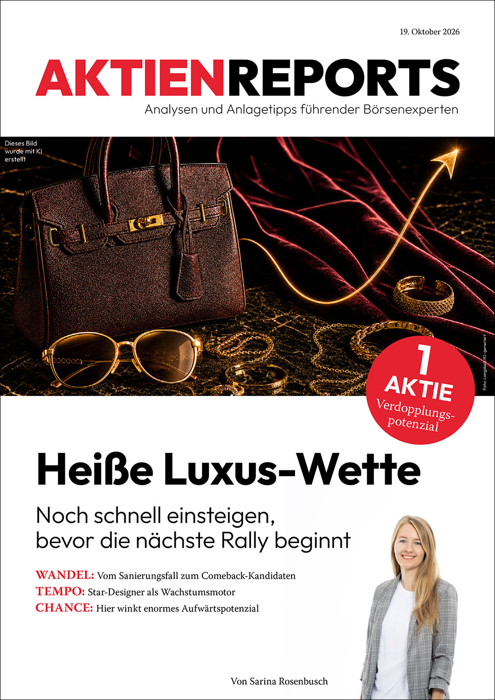 Heiße Luxus-Wette - Noch schnell einsteigen, bevor die nächste Rally beginnt