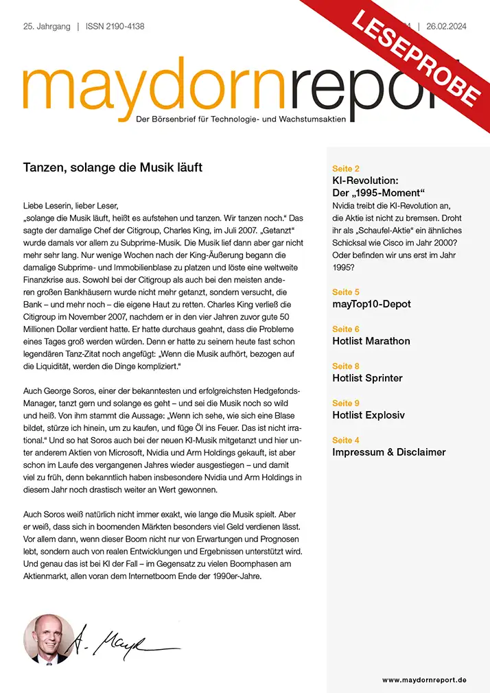 maydornreport Leseprobe