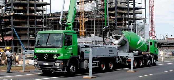 Heidelbergcement startet überraschend robust ins neue Jahr (Foto: Börsenmedien AG)