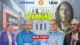 Bitcoin: AMD und Uber – Startet das große Momentum? Bitcoin, Coinbase in der Analyse