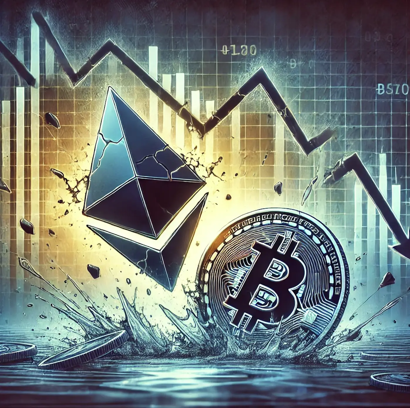 Bitcoin und Ethereum im freien Fall: Müssen Anleger jetzt wieder 4 Jahre warten? (Foto: )