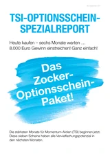 DAX: Der heißeste Zock des Jahres: jetzt kaufen, sechs Monate warten … und einfach 8.000 Euro Gewinn einstreichen
