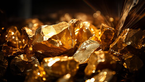 Goldrausch – mit dem Best of Gold Miners Index jetzt in den Goldsektor investieren  / Foto: Midjourney/Werbefritz_KI