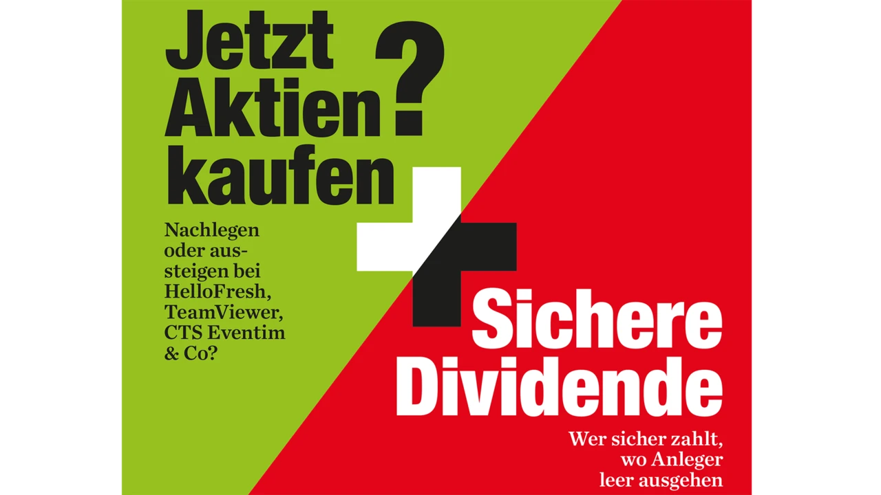 Jetzt Aktien kaufen? Nachlegen oder aus­steigen bei HelloFresh, TeamViewer, CTS Eventim & Co? + Sichere Dividende - Wer sicher zahlt, wo Anleger leer ausgehen