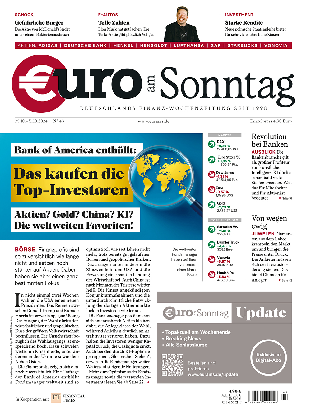 €uro am Sonntag Ausgabe 43/2024