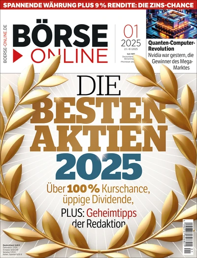 Die aktuelle Ausgabe von Börse Online: BÖRSE ONLINE 01/25