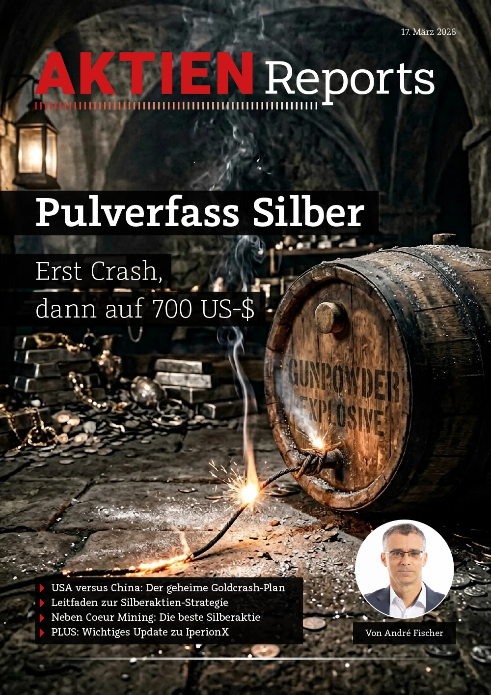 Aktienreport Silber Pulverfass