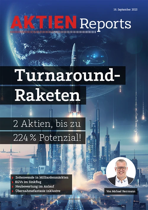 Turnaround-Raketen: 2 Aktien, bis zu 224% Potenzial!