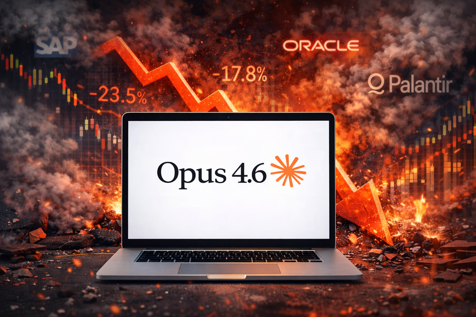 Implosion im Finanzsystem droht: Anthropic als Mega‑Bedrohung? (Foto: ChatGPT/Sora, KI-generiertes Bild)
