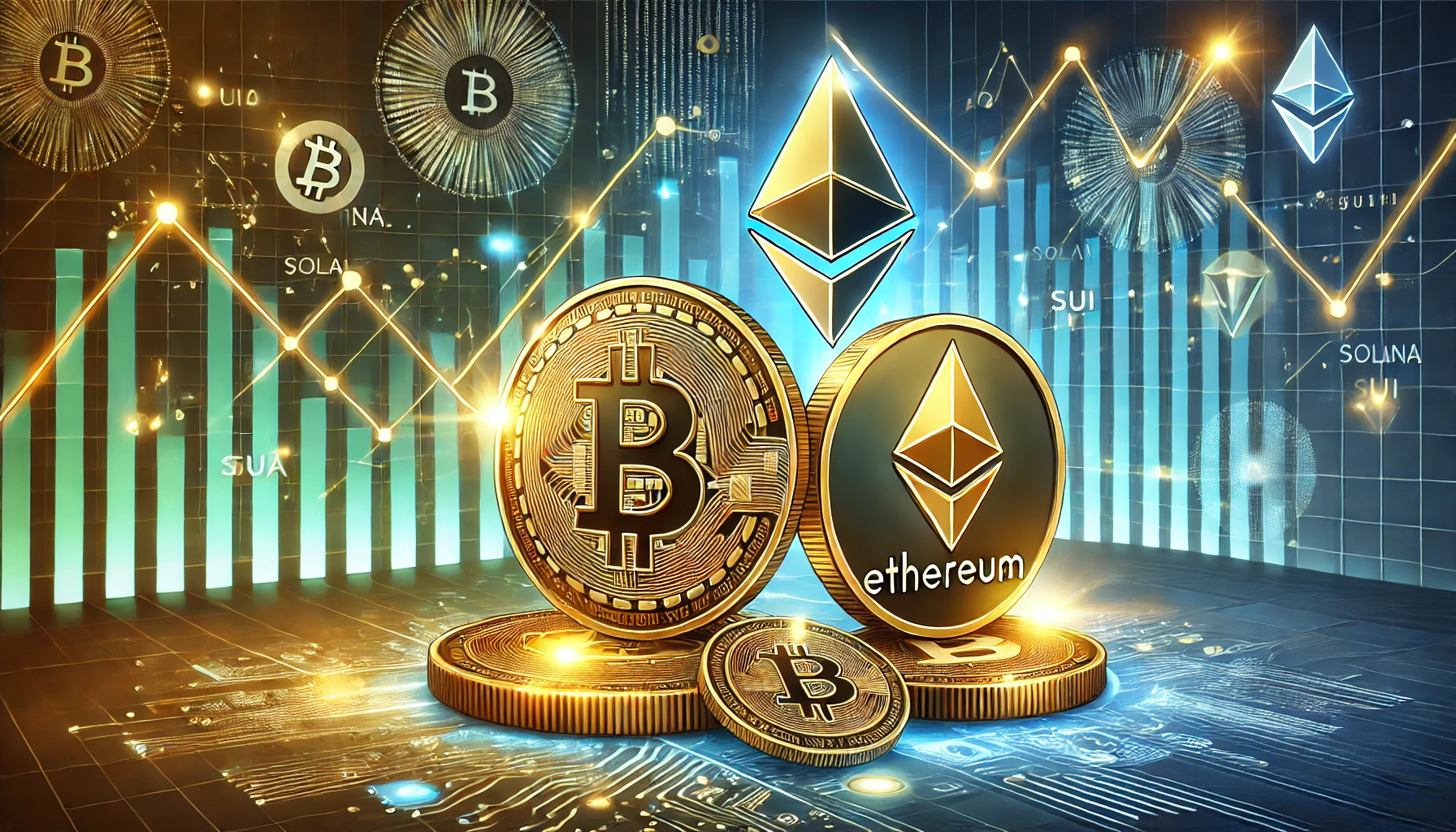 Reich mit Krypto: Experte setzt auf Bitcoin, Ethereum und diese Coins (Foto: ChatGPT)