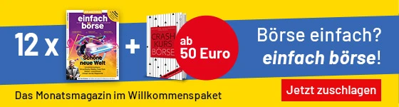 Zum einfach börse-Willkommenspaket