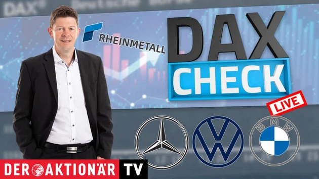 DAX‑Check: Deutsche Bank, Mercedes, Volkswagen, BMW, Redcare Pharmacy, Rheinmetall, Schott Pharma, TAG
