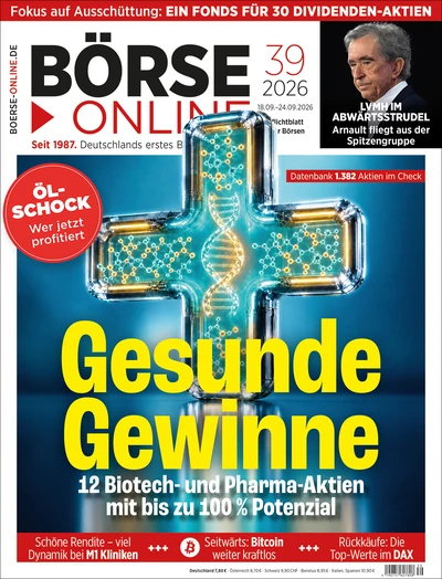 Die aktuelle Ausgabe von Börse Online: BÖRSE ONLINE 39/26