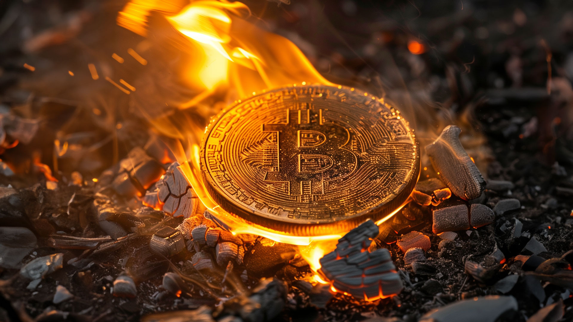 Muss jetzt der Kurs fallen? Bitcoin&#8209;Bären von J.P. Morgan investieren in die Kryptowährung (Foto: Midjourney/Werbefritz_KI)