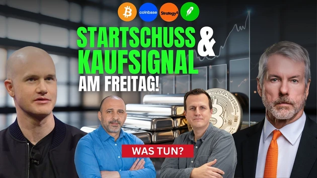 Turnaround vollbracht? Coinbase, Strategy, RobinHood, Silber, Bitcoin
