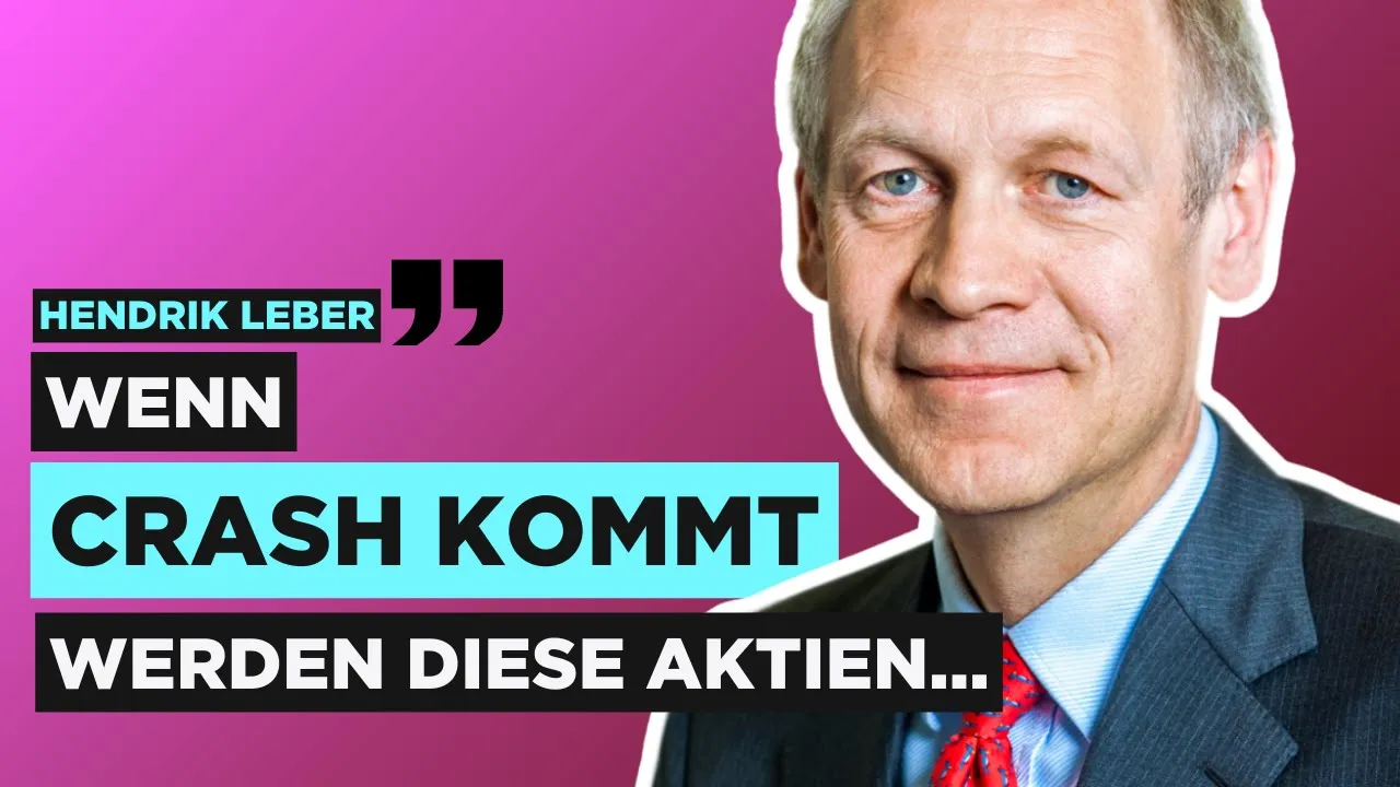 Hendrik Leber: Diese 3 Risiken können zum Crash führen &#8209; Und dann werde ich diese Aktien ... (Foto: )